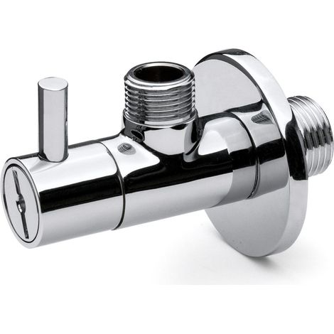 Rubinetto sottolavabo in ottone modello tondo con filtro ispezionabile APM 2601.01510 Cromo