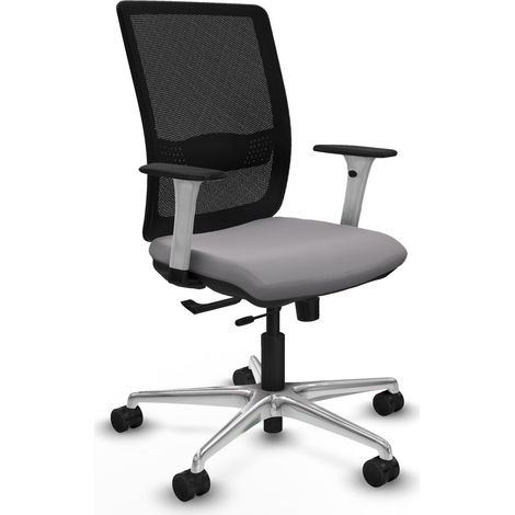Silla piqueras y crespo Haches gris aluminio cómoda (1/2)