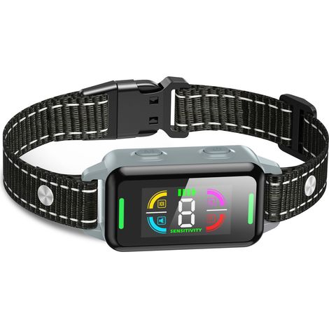Collar Adiestramiento Perros Gatos, 50m Alcance, Sin Choque Eléctrico, USB-C – Ideal para Paseos y Jardín (1/5)