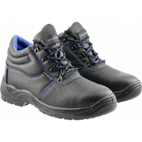 Högert Arbeitschuhe S3 knöchelhoch schwarz "ZORGE" 42