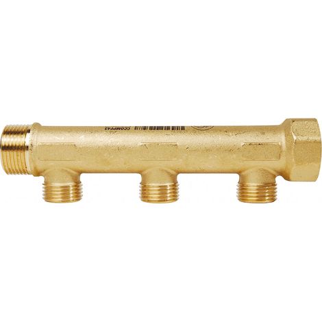 COLLECTEUR COMPOSABLE MF 3/4" Eco-Conçu - PORTEE PLATE 3 SORTIES