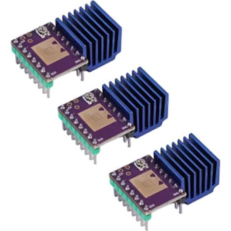 3D-Drucker-Zubehör TMC2209 Schrittmotor Ultraleises Ansteuermodul 256 Mikroschritte Ersatz für TMC2208 A4988 (1/5)