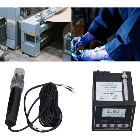 PH-110 AC220V pH-Meter, Säuremessgerät, ORP-Meter, Wasserqualitätsanalysator, pH-Kontrolltester, Online-Abwasseranalysegerät. (1/5)