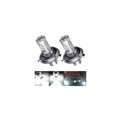Ampoules de remplacement pour 2 ampoules LED automobiles H4 80W, kit d'ampoules LED ultra-lumineuses, ampoules de phares automobiles ultra-lumineuses (1/2)