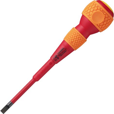 Tournevis Ball Grip Vde Isole 1000V Jeu De 5 Vessel
