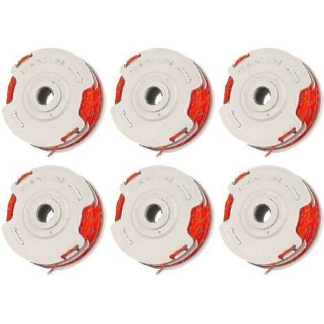 – Replacement Spool and Cable for Flymo Fly021 Corded Strimmer, Pack of 6 (1/2)