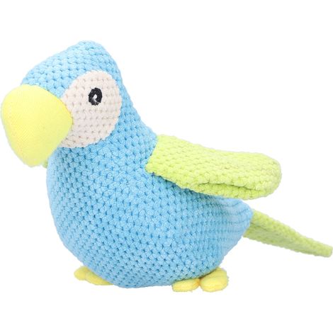 Jouet Chien en Coton Naturel - Peluche Sonore Résistante aux Morsures, Nettoyage des Dents, Anti-Stress, Lavable, pour Chiots et Adultes (1/4)