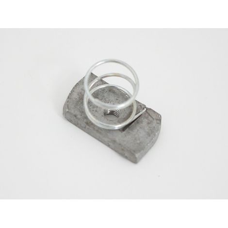 Écrou M6, Acier, pour rail de 35 x 19mm ( Prix pour Sachet de 10 )