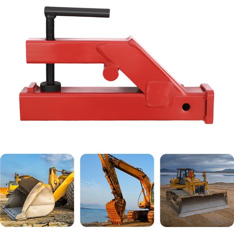 Clamp On Tractor Hitch,Bucket Trailer Receiver Mount Tow Attachment,Smooth Edges,Anti-dropping Clip,FOR Fits 2-inch Hitch Installations Such As Boats,Trailers (1/5)