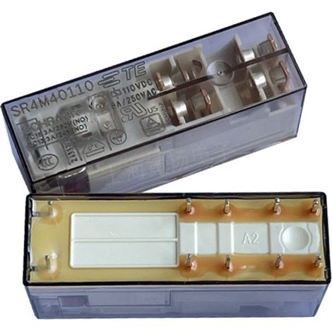 New and original TE Connectivity elevator safety relay, made in China, SR4M4110 110VDC.