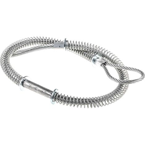 Câble de protection de tuyaux RS PRO Acier galvanisé pour tuyaux 1-1/2 3pouce ( Prix pour 1 ) (1/2)