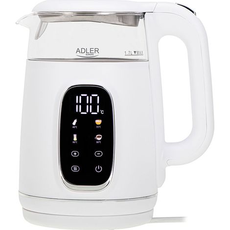 Bouilloire électrique Ad 1305, 2200 W, 1,7 L