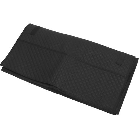 Tapis de réparation auto magique noir universel portable avec sac de rangement, coussin rampant roulant pour mécanicien, usage polyvalent (1/5)