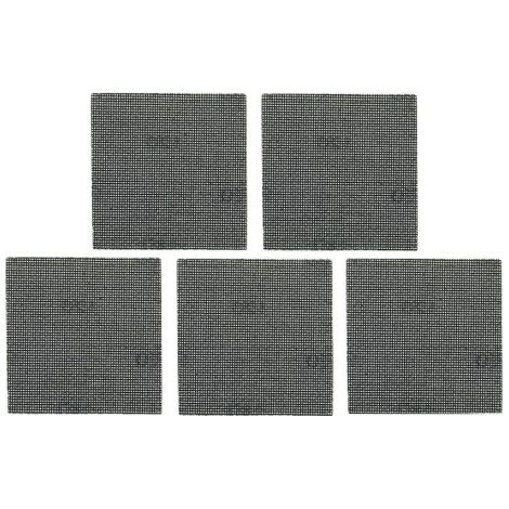DeWalt DTM3023-QZ Klettfix Lot de 5 Grilles abrasives 115 x 115 mm Grain K120 (1/3)