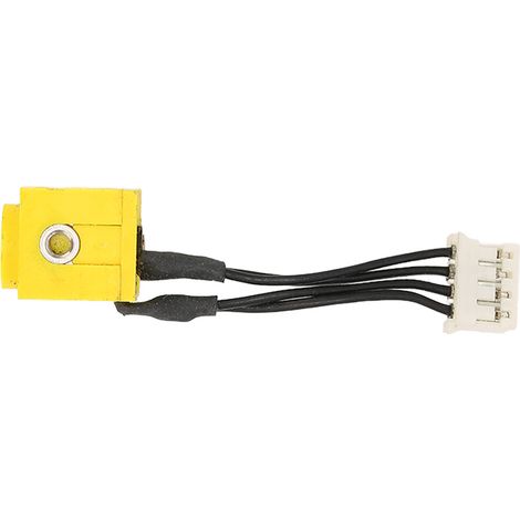 Connecteur DC Jack métallique léger et compact, facile à remplacer pour Lenovo IBM T et R Series, adaptateur d'alimentation durable. (1/5)