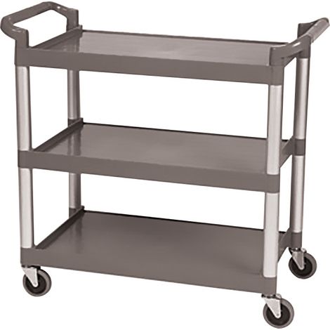 CHARIOT DE SERVICE 3 NIVEAUX EN POLYPROPYLENE-L2G