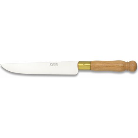 Mam Chef's Knife, 17,7 cm Klinge aus rostfreiem Stahl, Mango Holz, Messinghülse, 17413