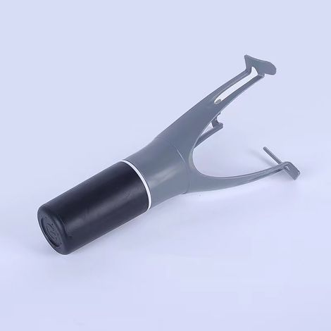 Batteur à œufs triangulaire en plastique bleu, mini fouet à crème semi-automatique, outil de mélange pour la pâtisserie (1/4)