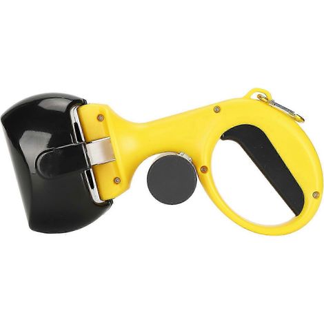 Ramasse-crottes pour animaux (25-26 cm) - Petit modèle noir - Matériaux haute résistance et ressorts (1/4)