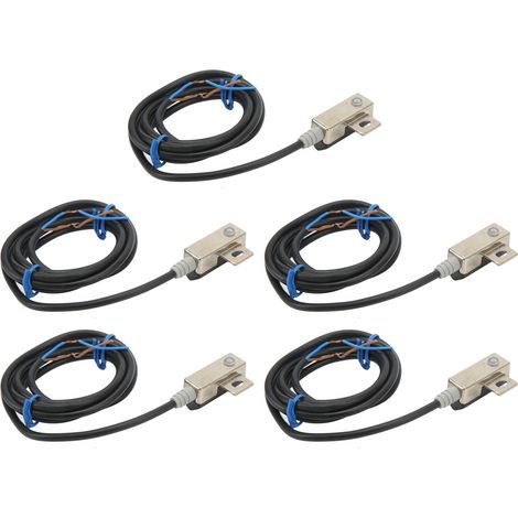 5-teiliger Magnetschalter, 100 mA hochempfindlicher Türsensor, AC/DC 0-250 V Reed-Schalter (1/5)