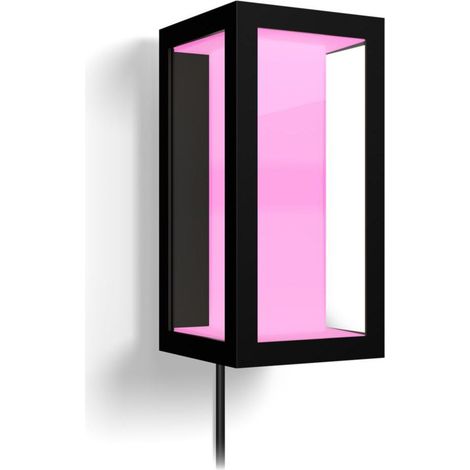 Philips Hue White&ColorAmbiance Impress, Lampada da Parete Smart da Esterno, 16 Milioni di Colori, Low Volt, Nero (1/5)