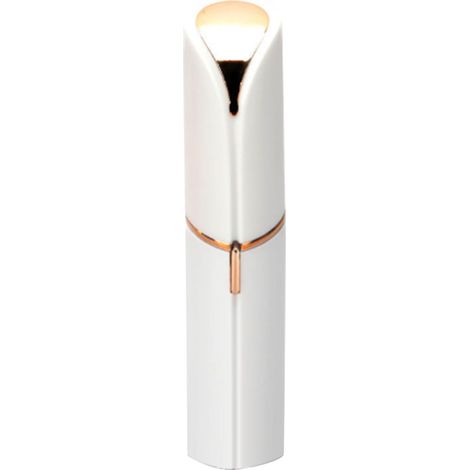 Épilateur électrique sans douleur, tondeuse silencieuse lavable, 2 têtes de rechange, coupe-cheveux blanc (1/5)