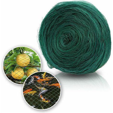 Filet d'étang vert de 5 m (2 x 5 m) - Protection anti-oiseaux (1/5)