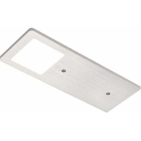 Domus Line LED Aluminium Unterbauleuchte FYN SE D-MOTION (190 x 70 mm, 12V, 5W, 2700–6000 K, Micro12, gebürstet) (1/5)