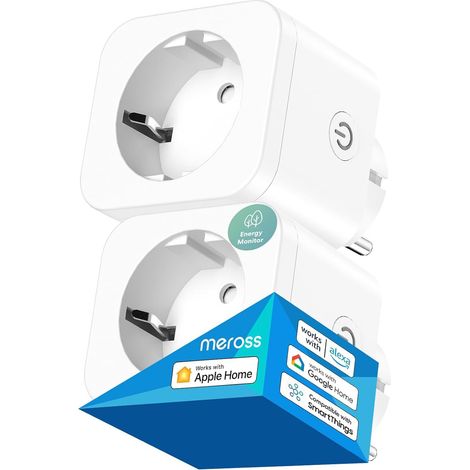 Prise Connectée WiFi (Type F) avec Mesure de Consommation Électrique (1/5)