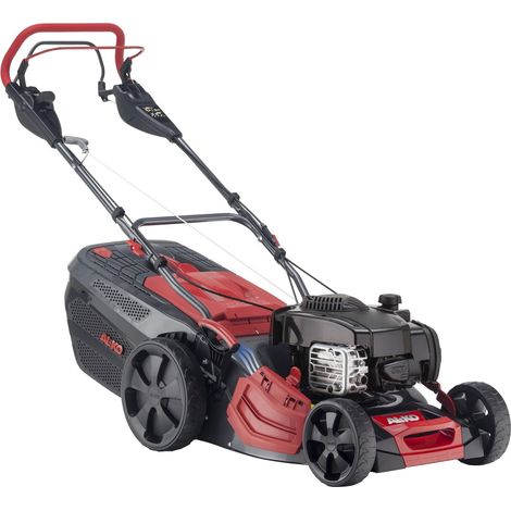 Tondeuse à Gazon à Essence, Largeur de Coupe 51 cm, Puissance du Moteur 2,3 KW, entraînement de Roue en continu, Fonction 4INONE, pour pelouses jusqu'à 1800 m² (1/4)