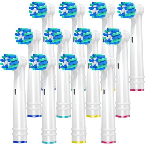 Cross Action Toothbrush Head Compatible with 12 Pieces (1/5)