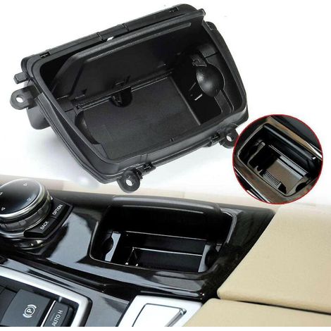 Aschenbecher für die vordere Mittelkonsole für BMW 5er F10 F11 F18 520 525 535 (2010-2016) (1/5)