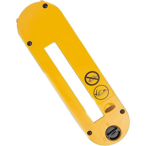 Accessoires pour scie circulaire DWE7402DI : Plaque de gorge pour rainureuse, Lames à rainurer (1/5)