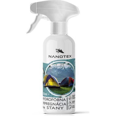 Impregnación hidrofóbica NanoTex para tiendas de campaña 250 ml (1/3)
