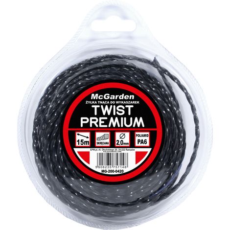 Filo per decespugliatore Twist premium 3,0 mm 15 m - MG-200-0430