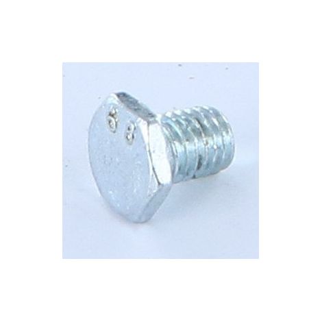 Vis métaux Tête hexagonale TH M10X20 Classe 4.8 Acier zingué-100 pièces