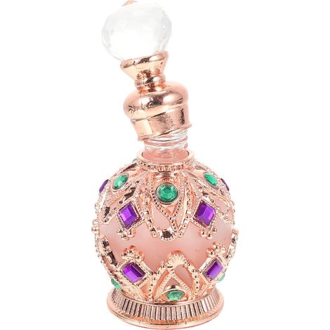 Flacon D'huile Essentielle Flacons de Parfum en Verre 15ml, Anti-fuite, Rechargeable, pour Huiles Essentielles et Liquides, Usage Quotidien et Voyage (1/5)