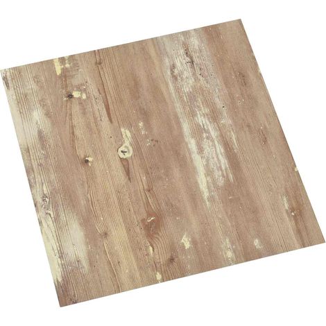 Flooring Planks 5.11 m² 55 pcs PVC Cream and Light Brown vidaXL