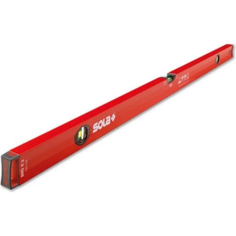 [GEBRAUCHT] B-Ware Sola Wasserwaage Präzisions Libelle Level 180cm Aluminium Profil Big X Rot