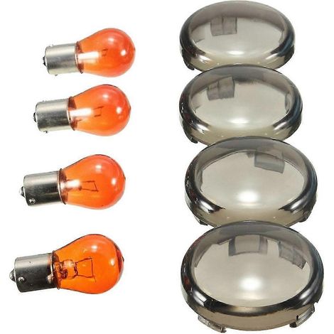 Bombillas de intermitentes para motocicleta con lente ámbar (anteriormente conocidas como Harley Davidson Sportster Softail Dyn)
