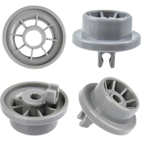 Lot de 4 Roulettes pour Panier Inférieur de Lave-Vaisselle – Compatible avec Modèles Siemens et Bosch – Montage Facile (1/5)