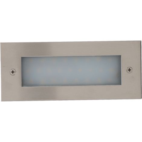 Éclairage d'escalier LED encastré en alliage d'aluminium étanche pour intérieur et extérieur, 85 à 265 V (1/5)