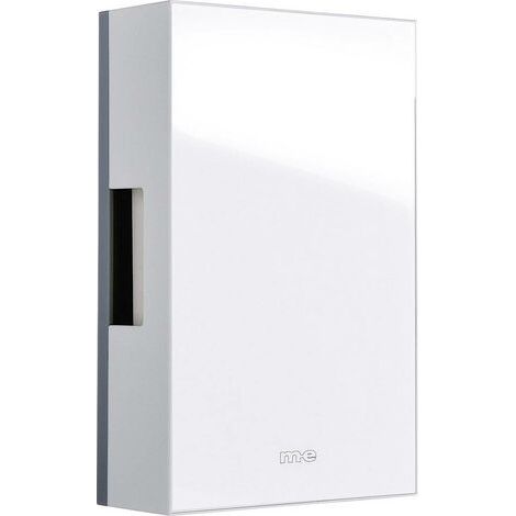m-e modern-electronics 41028 Gong 8 V (max) 83 dBA Weiß