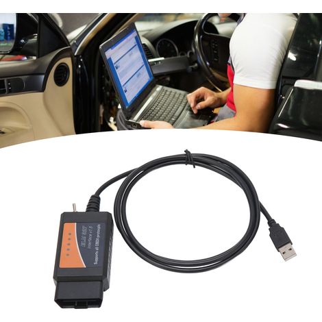 ELM327 V1.5 OBD-USB-Kabel mit Schalter für FoCCCus FORScan (1/5)