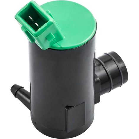 Frontscheibenwaschpumpe – 1 Stück – 12 V elektrisch – 2-polig – für Citroën Peugeot ohne Heckscheibenwischer (1/4)
