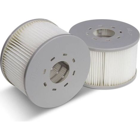 Set di 6 filtri per vasche idromassaggio gonfiabili MSPA V2. Ø 106 cm – 6 cartucce filtranti di ricambio per vasche idromassaggio gonfiabili MSPA. (1/2)