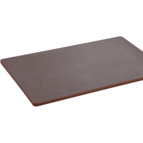 Planche à découper (L)600 x (P)400 mm, HACCP, en polyéthylène marron (1/3)