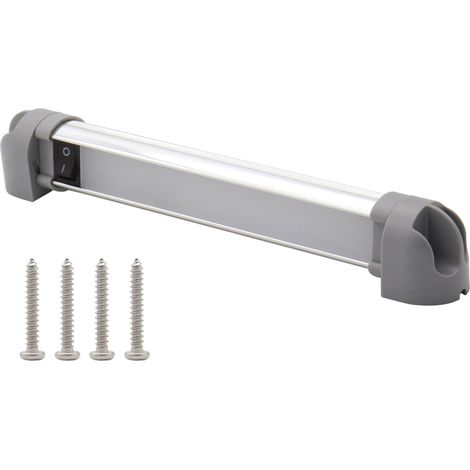 Illuminazione interna a LED per camper, 12-24V, universale, orientabile a 180°, con interruttore. (1/5)