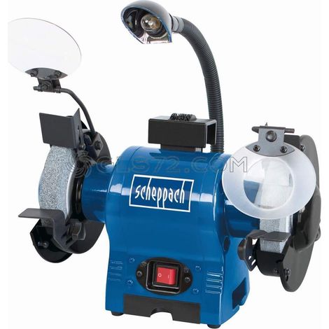 AMALADORA ESMERILADORA DE BANCO PULIDORA 370W Ø 150mm SCHEPPACH BG150