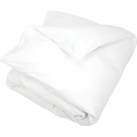 Housse de couette uni coton ALTO 260x240 cm (1/5)